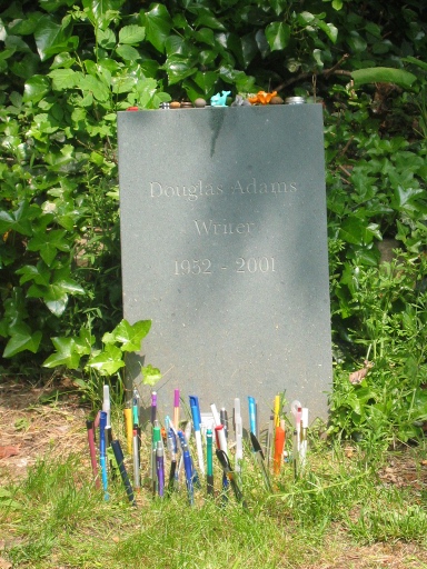 Douglas Adams grave