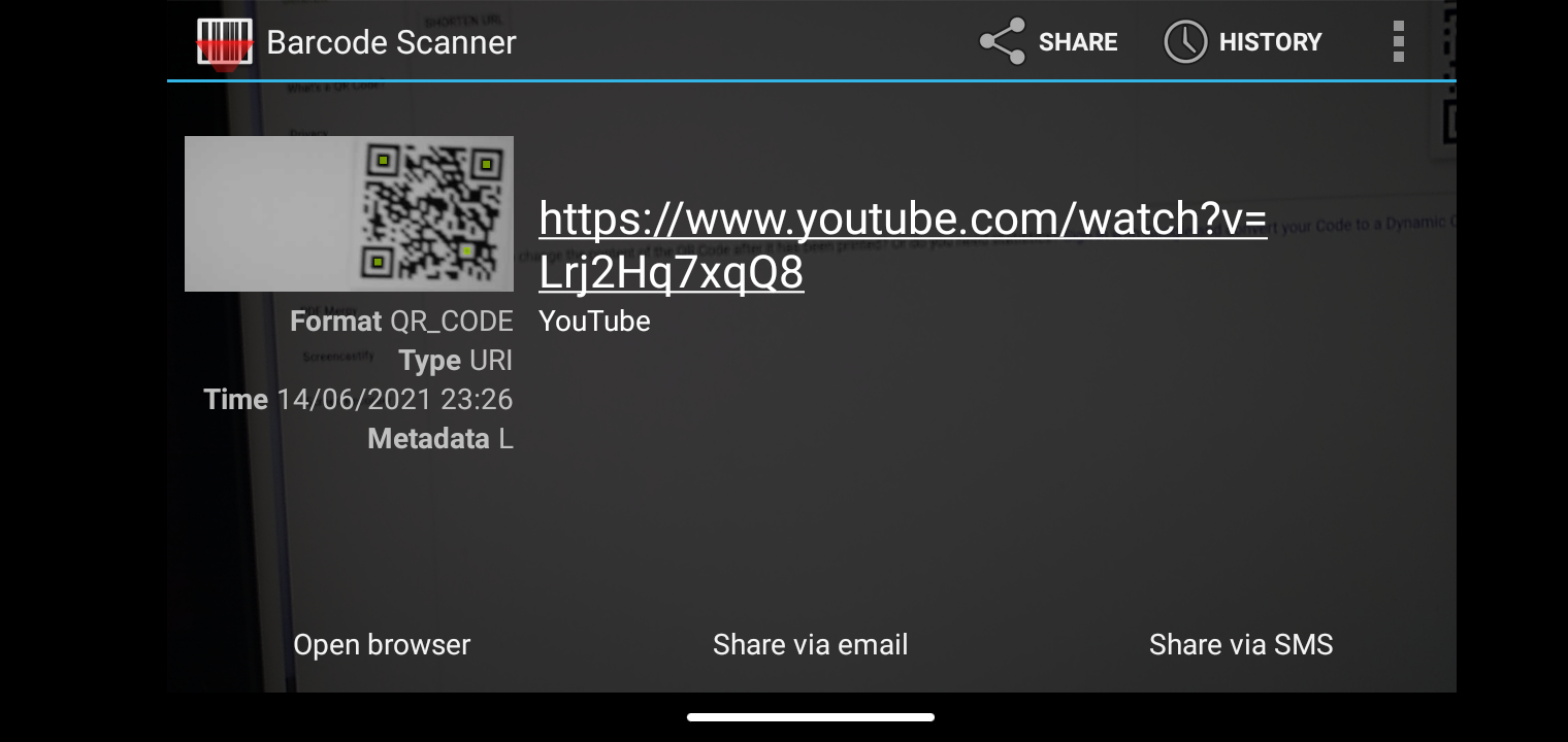 scan-code YouTube